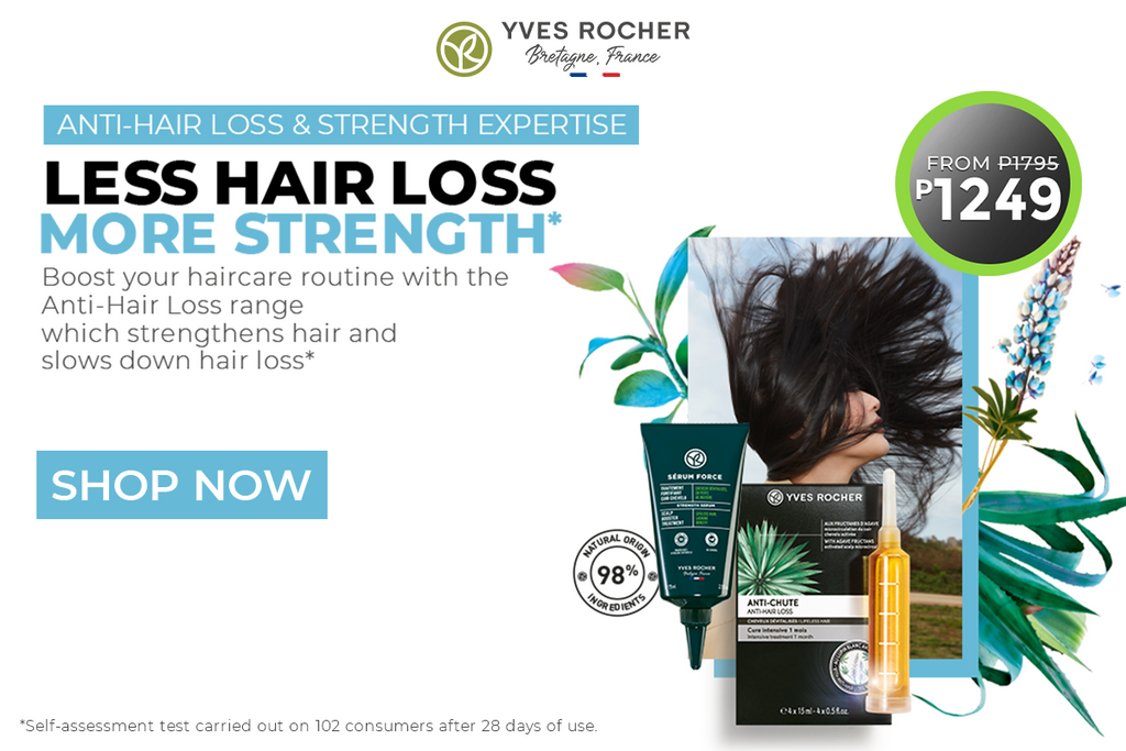 Yves Rocher I Anti Hair Loss & Strength Expertise - Less Hair Loss, More Strength | Shop Now