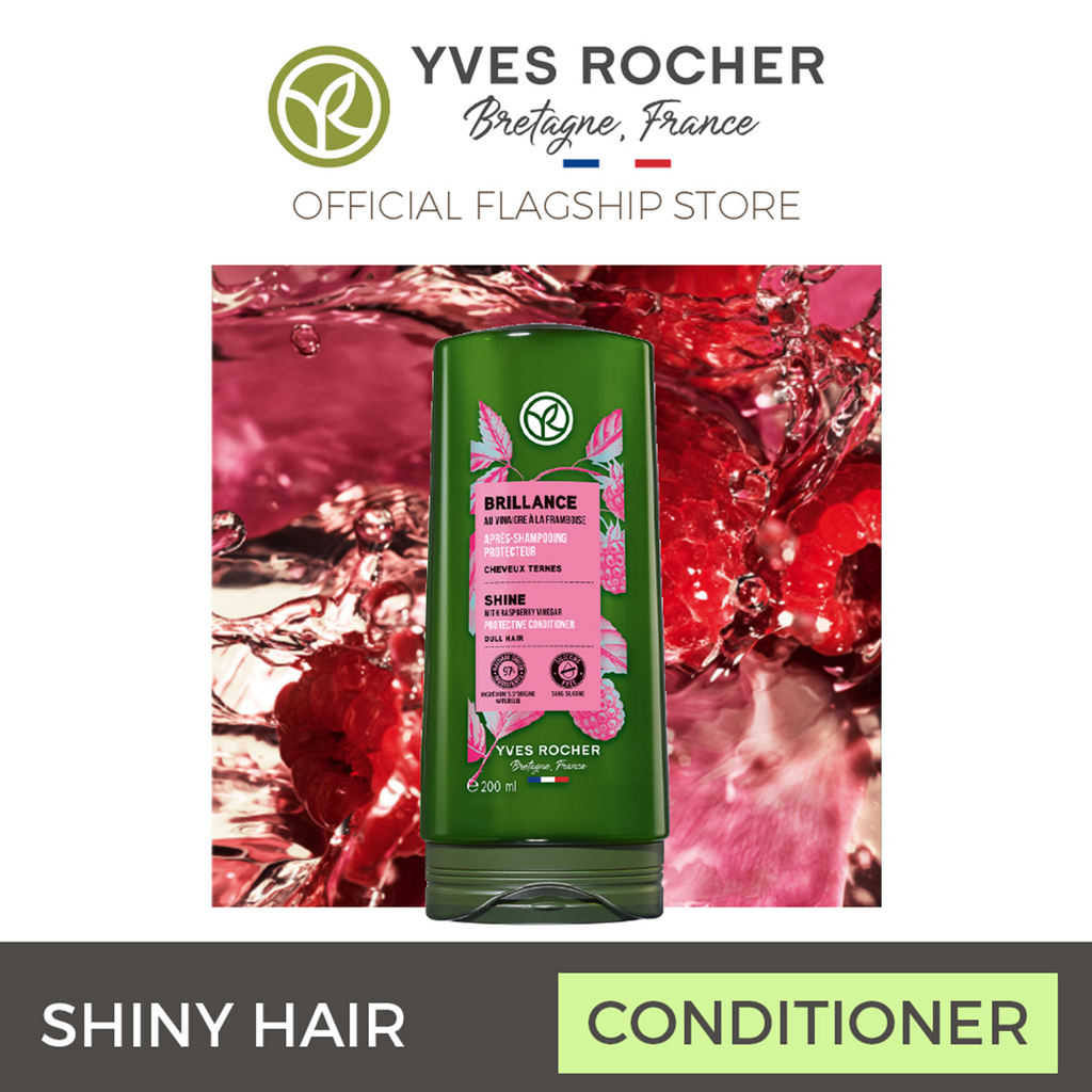 Shine Protective Conditioner 200ml for Dull Hair by YVES ROCHER - Conditioner on SALE Hair Care (New Packaging)