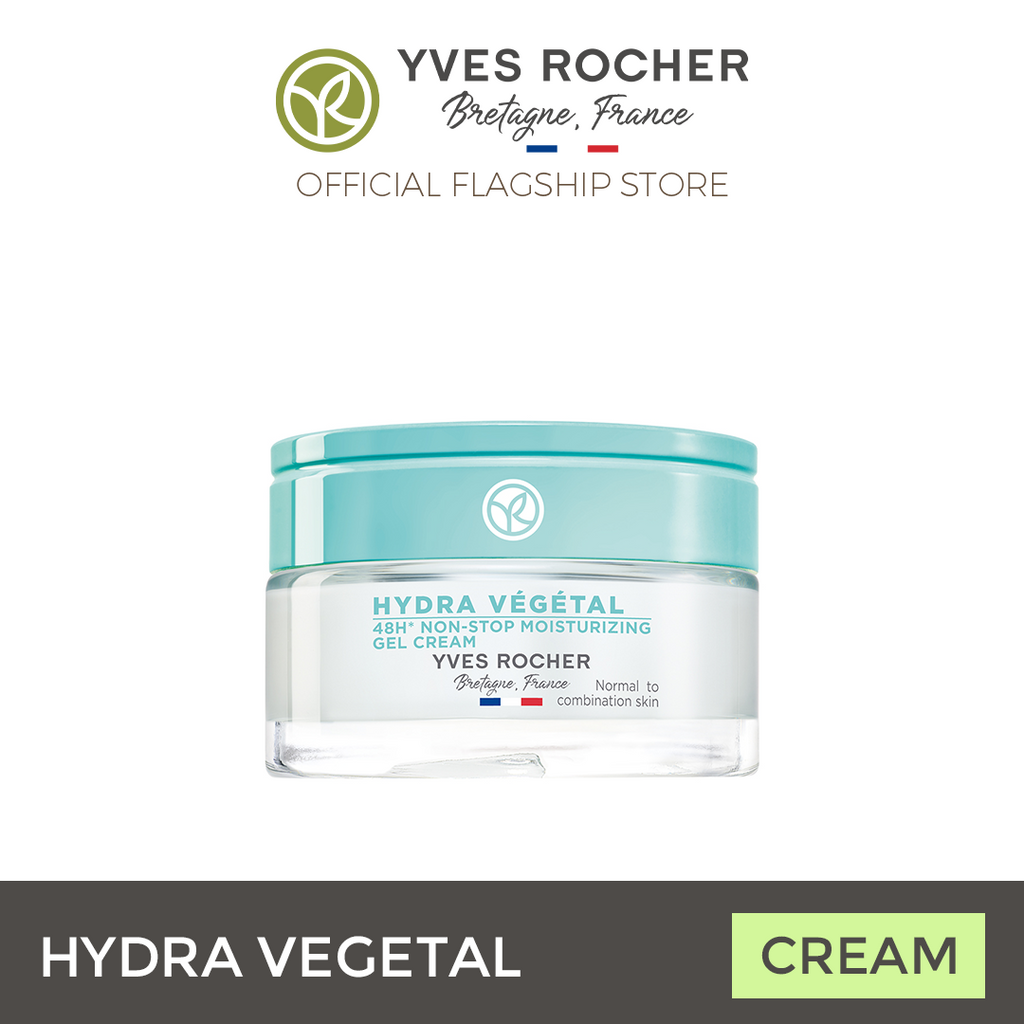 Hydra Vegetal 48H Non-Stop Moisturizing Gel Cream by YVES ROCHER Skin Care