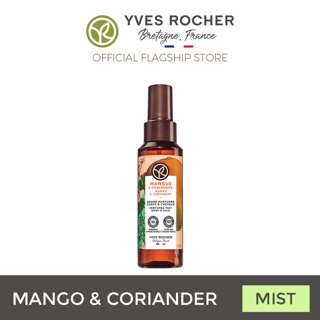 Body And Hair Mist Mango Coriander 100ml by YVES ROCHER