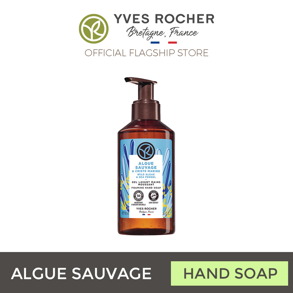 Wild Algae & Sea Fennel 190Ml Hand Wash Liquid Hand Soap by YVES ROCHER