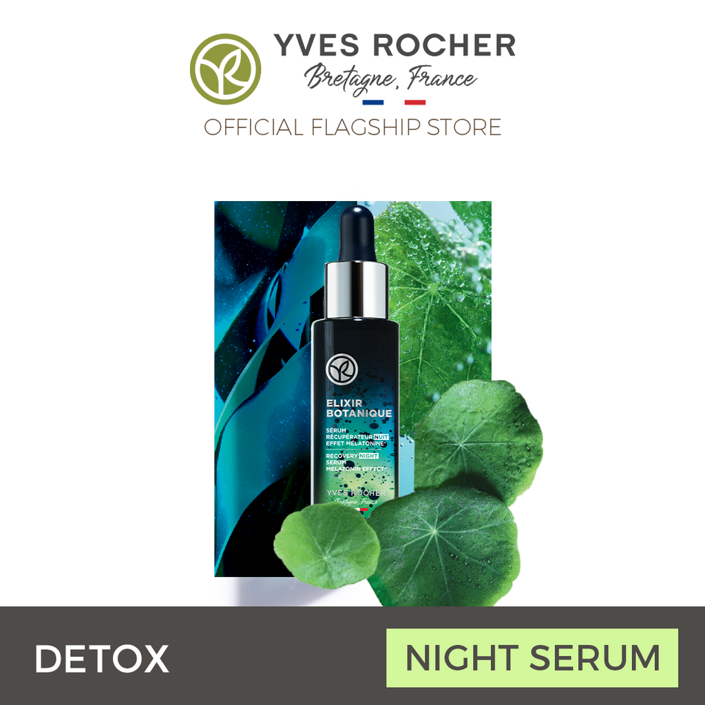 Elixir Botanique Melatonin Night Booster Serum 30ML by YVES ROCHER Skin Care