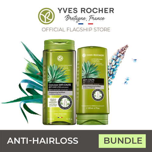 Yves Rocher Anti Hair Loss Shampoo + Conditioner Bundle