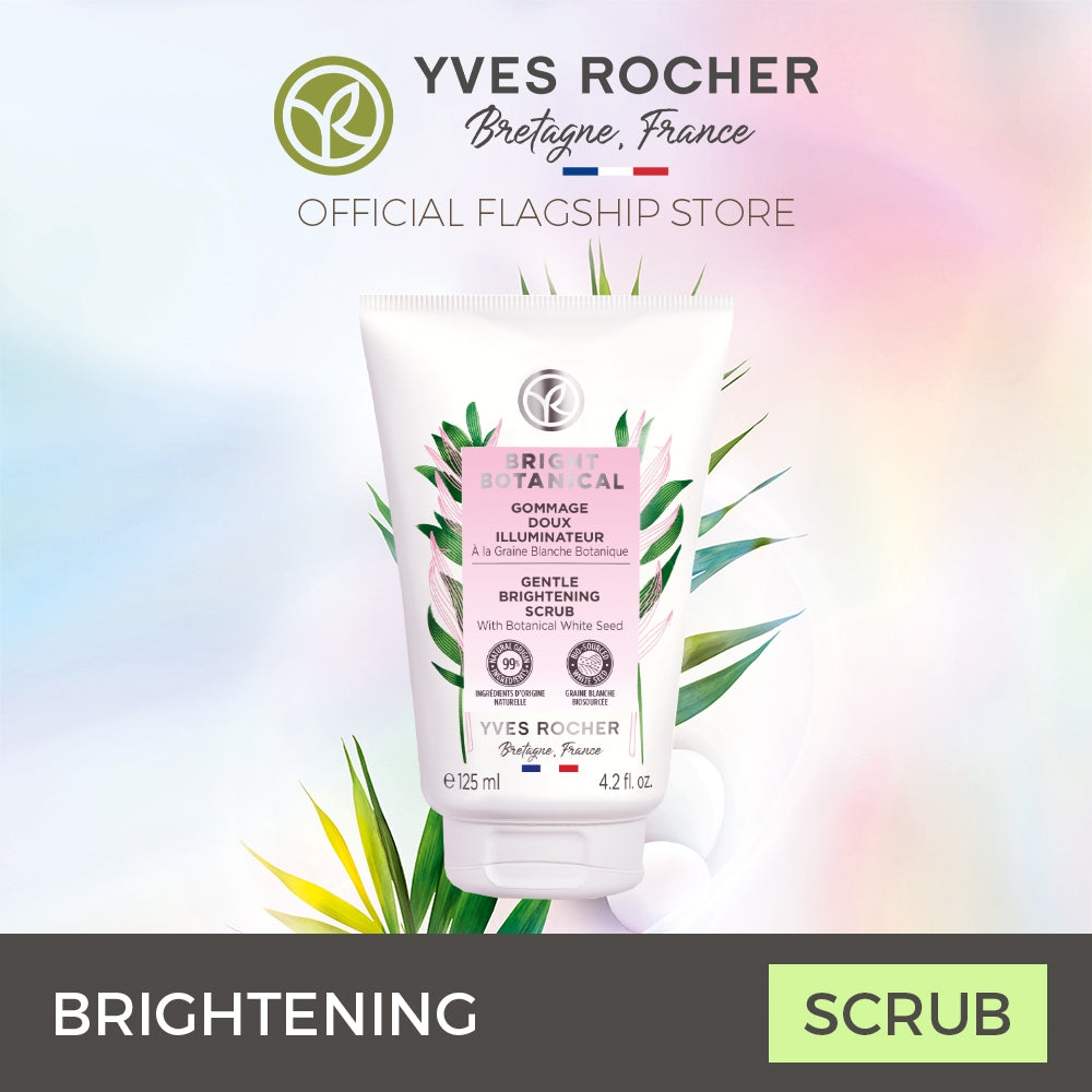Yves Rocher Brightening Gentle Scrub 125ml – Bright Botanical Skin Care