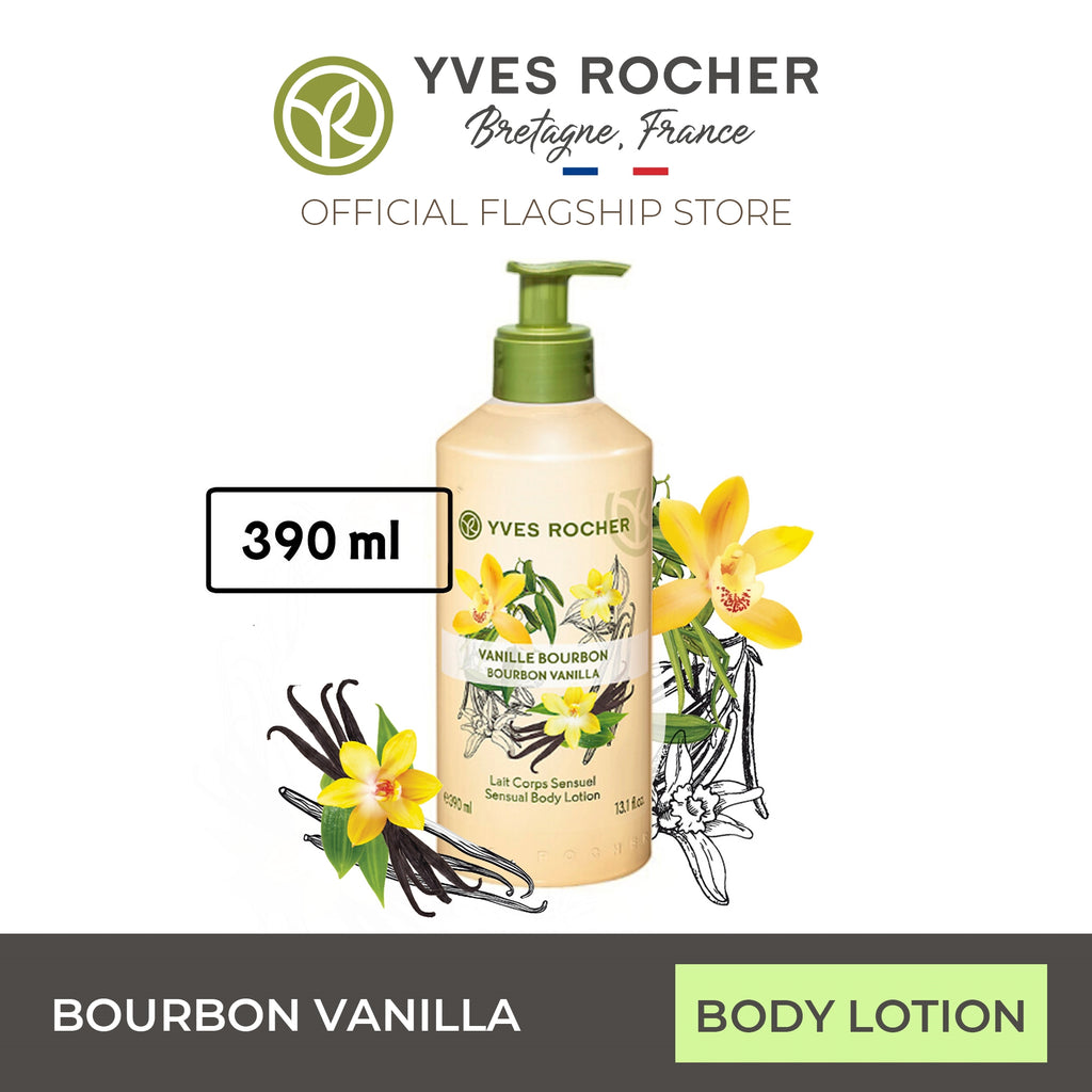 Yves Rocher Bourbon Vanilla Sensual Body Lotion 390ml