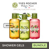 Yves Rocher Body Wash Shower Gel Bundle of 3 Original 200ml - Shower Gel on SALE