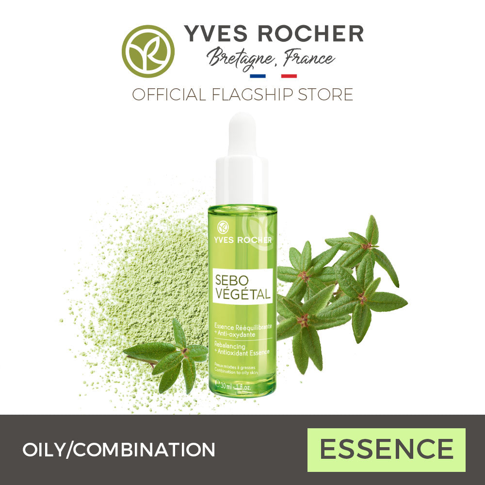 Yves Rocher Sebo Vegetal Rebalancing and Antioxidant Essence 30ml
