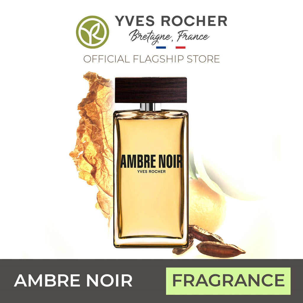 Yves Rocher Ambre Noir Perfume Men Eau de Toilette 100ml