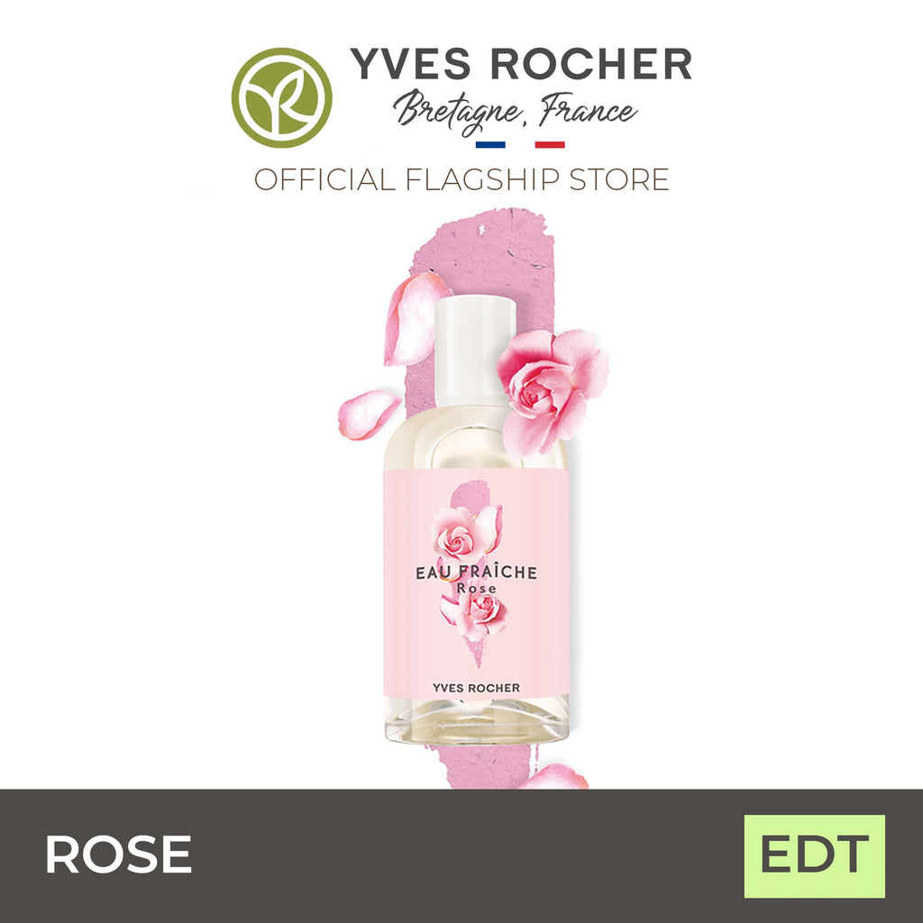 Yves Rocher Rose Perfume Eau De Toilette 100ml