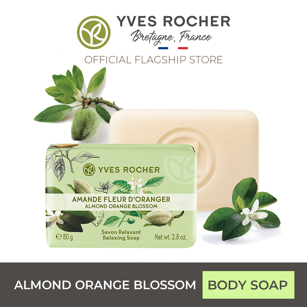 Yves Rocher Almond Orange Blossom Body Soap