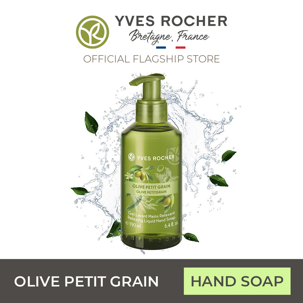 Yves Rocher Olive Lemongrass Hand Wash Liquid Hand Soap 190ml