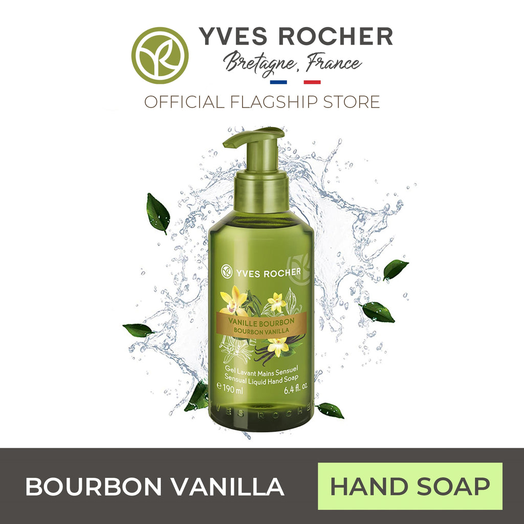 Yves Rocher Bourbon Vanilla Hand Wash Liquid Hand Soap 190ml