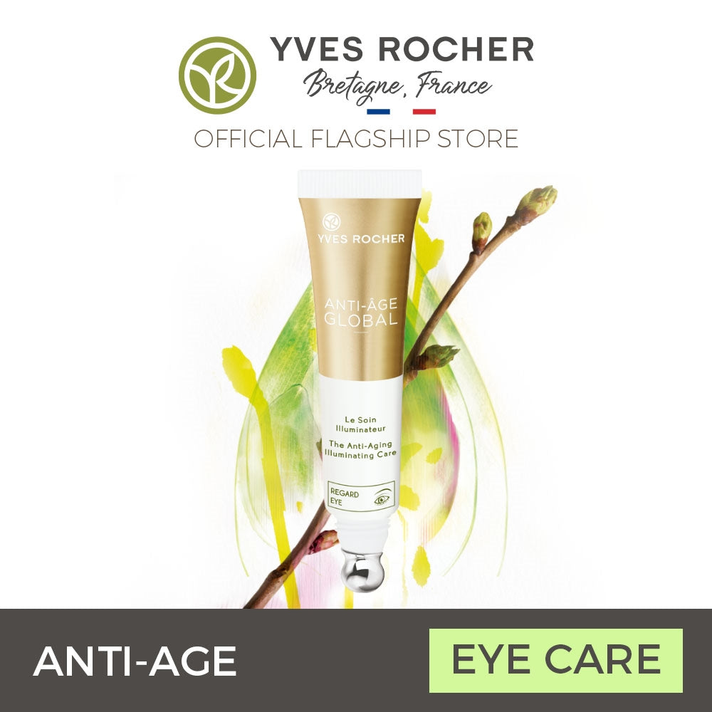 Yves Rocher Anti-Aging Illuminating Eye Care Under Eye Cream 15ml - Anti Age Global