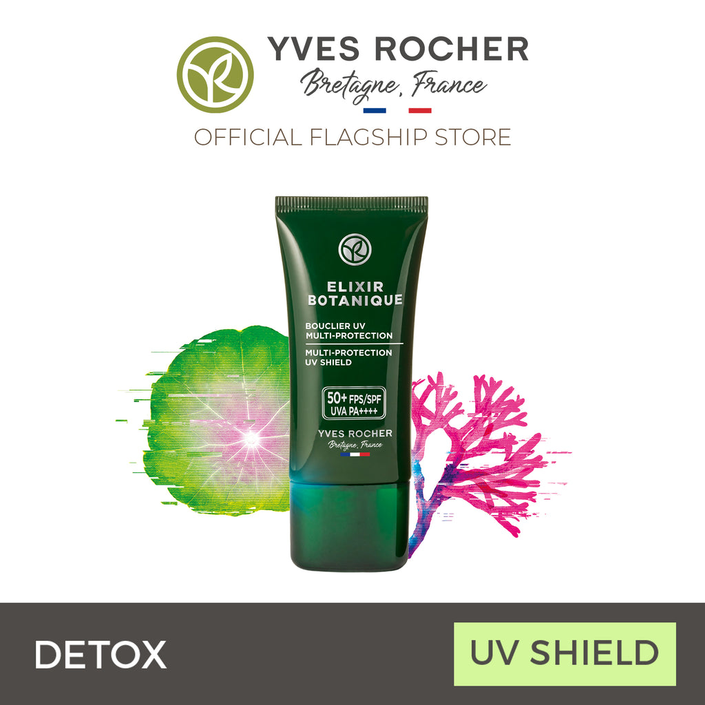 Yves Rocher Multi Protection UV Shield 50+ SPF Cream 30ml – Elixir Botanique