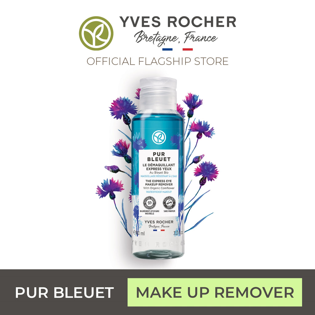 Yves Rocher Pur Bleuet Express Eye Makeup Remover 100ml