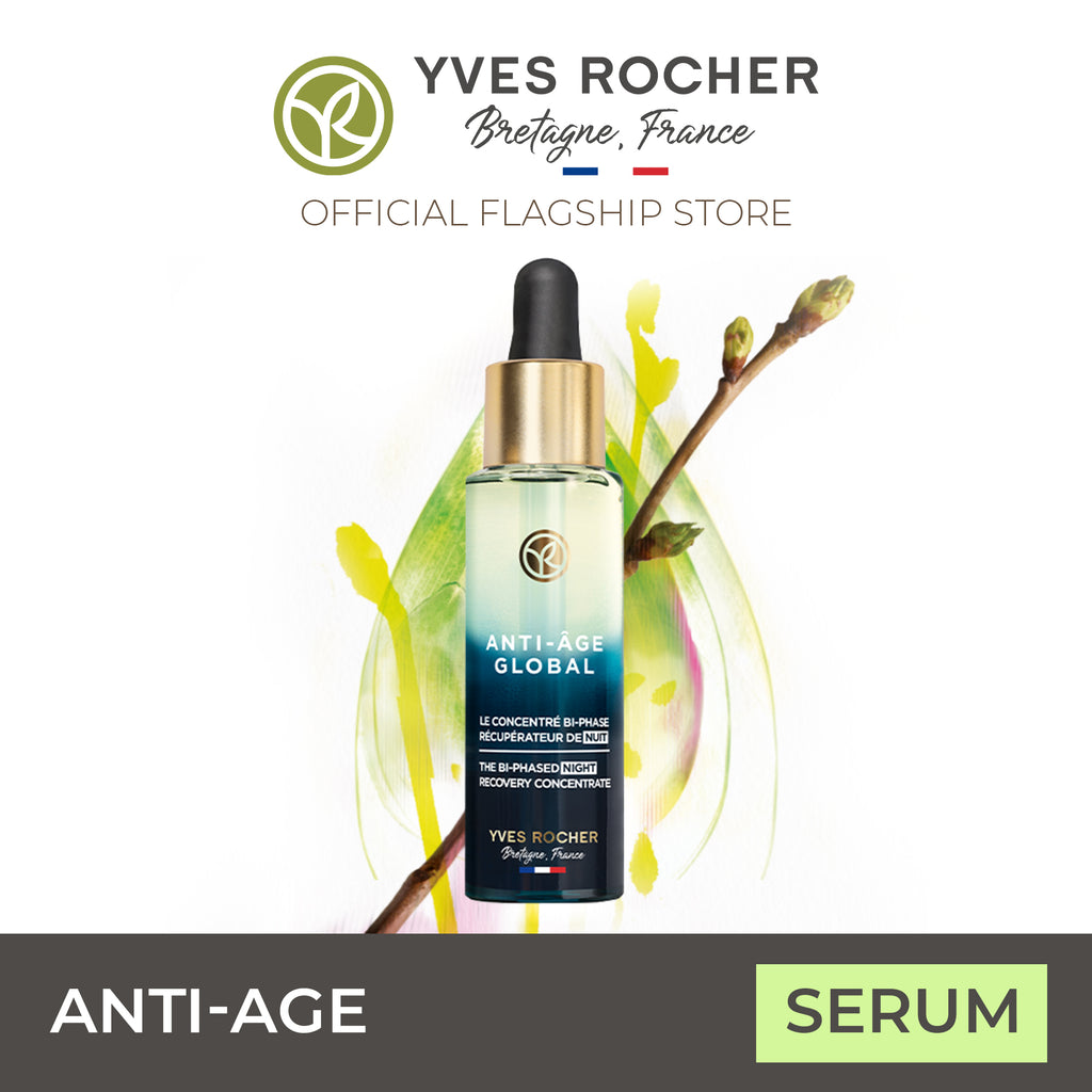 Yves Rocher Anti Aging Double Repairing Night Serum 30ml – Anti-Age Global