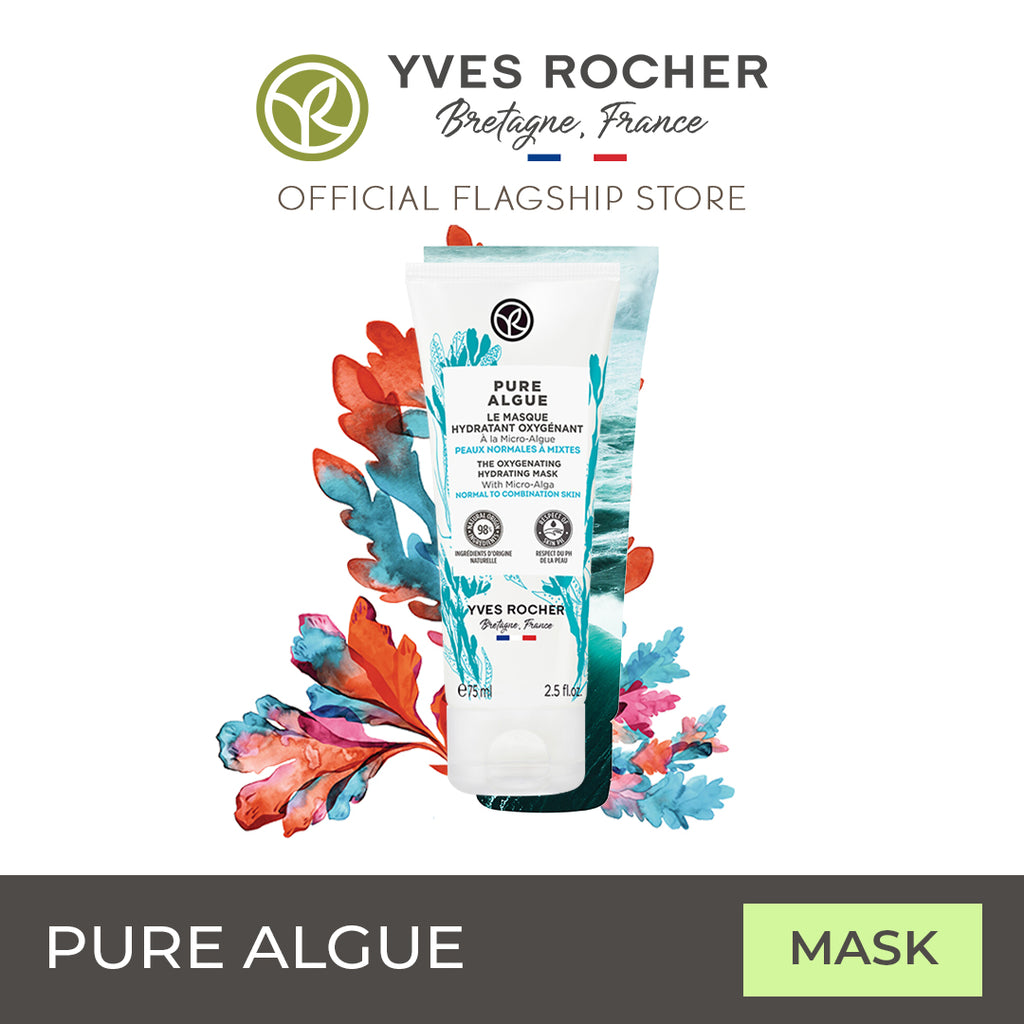Yves Rocher Pure Algue Oxygenating Hydrating Mask 75ml