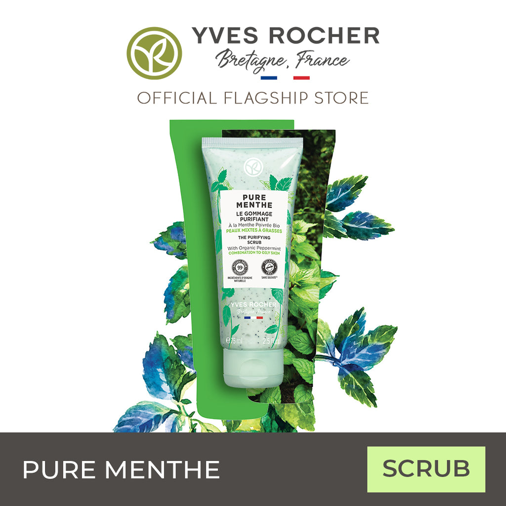 Yves Rocher Pure Menthe Purifying Scrub 75ml