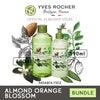 Yves Rocher Almond Orange Blossom Shower Gel and Lotion Bundle - Large Size
